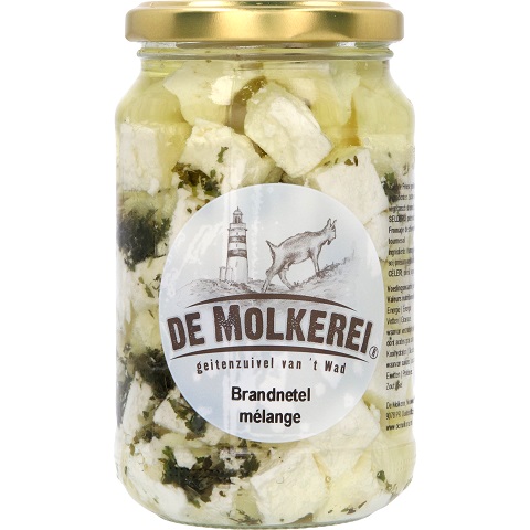 1018_De Molkerei® Friese Geitenkaas Brandnetel mélange 350g