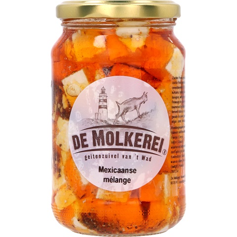 1019_De Molkerei® Friese Geitenkaas Mexicaanse mélange 350g