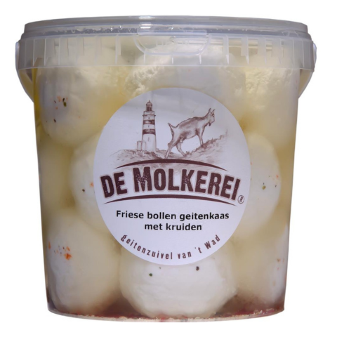 1035_De Molkerei® Friese bollen geitenkaas met kruiden 2100g 2