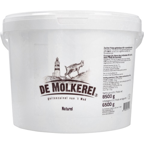 701_De Molkerei® Friese Geitenkaas Naturel 8500g
